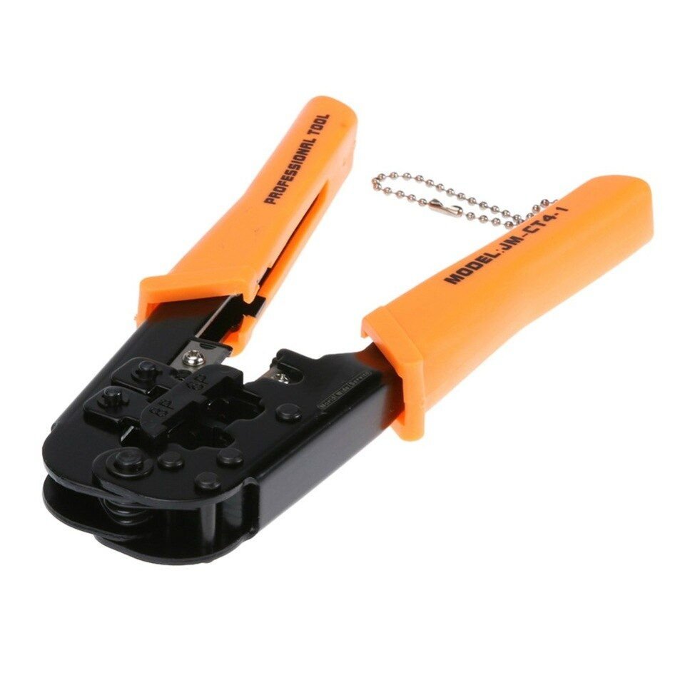 JMCT41 6P 8P Cable Crimping Tool Wire Cutting