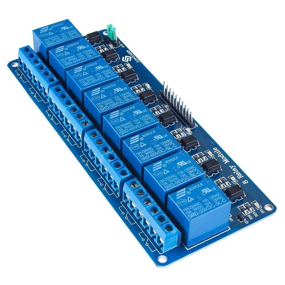 8 Channel 5V Relay Module Arduino 10A 250V AC